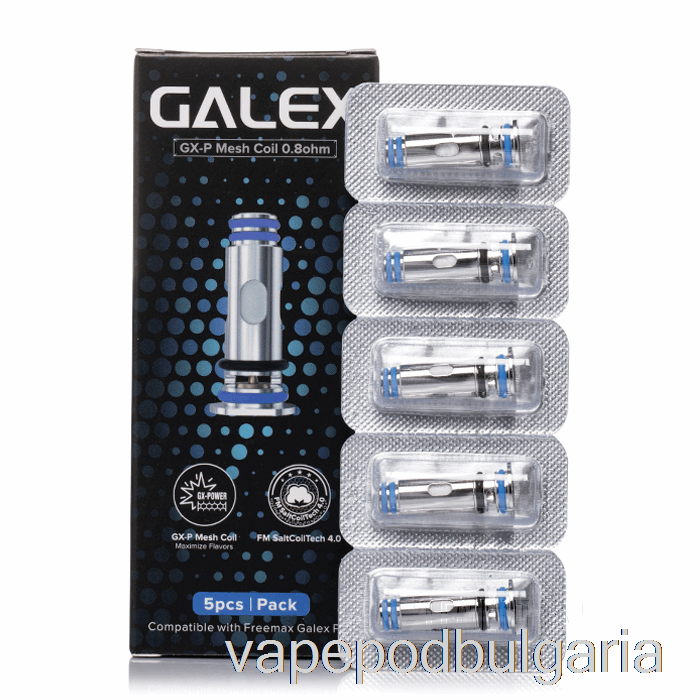 Vape 10000 Дръпки Freemax Gx/gx-p Replacement Coils 0.8ohm Gx-p Mesh Coils